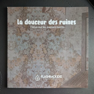 Livre : La douceur des ruines - Focus sur les papiers peints